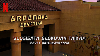 Vuosisata elokuvan taikaa Egyptian Theatressa (2023)