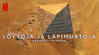 Löytöjä ja läpimurtoja: Kadonnut pyramidi (2023)